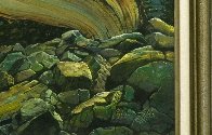 Eagle Cry 1978 32x44 Huge Original Painting by Chester Fields - 2 Eagle Cry 1978 32x44 Huge Original Painting by Chester Fields - 2