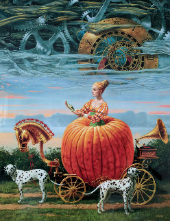 Time to Be a Queen 2016 Limited Edition Print - Michael Cheval Time to Be a Queen 2016 Limited Edition Print - Michael Cheval