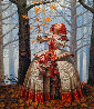 Enigma on Aluminum 46x37.5  2015 Limited Edition Print by Michael Cheval - 0