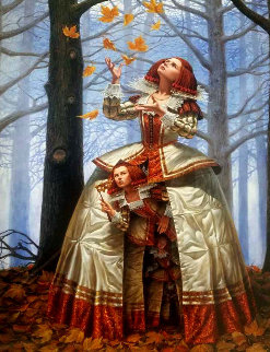 Enigma 2016 Embellished Limited Edition Print - Michael Cheval Enigma 2016 Embellished Limited Edition Print - Michael Cheval