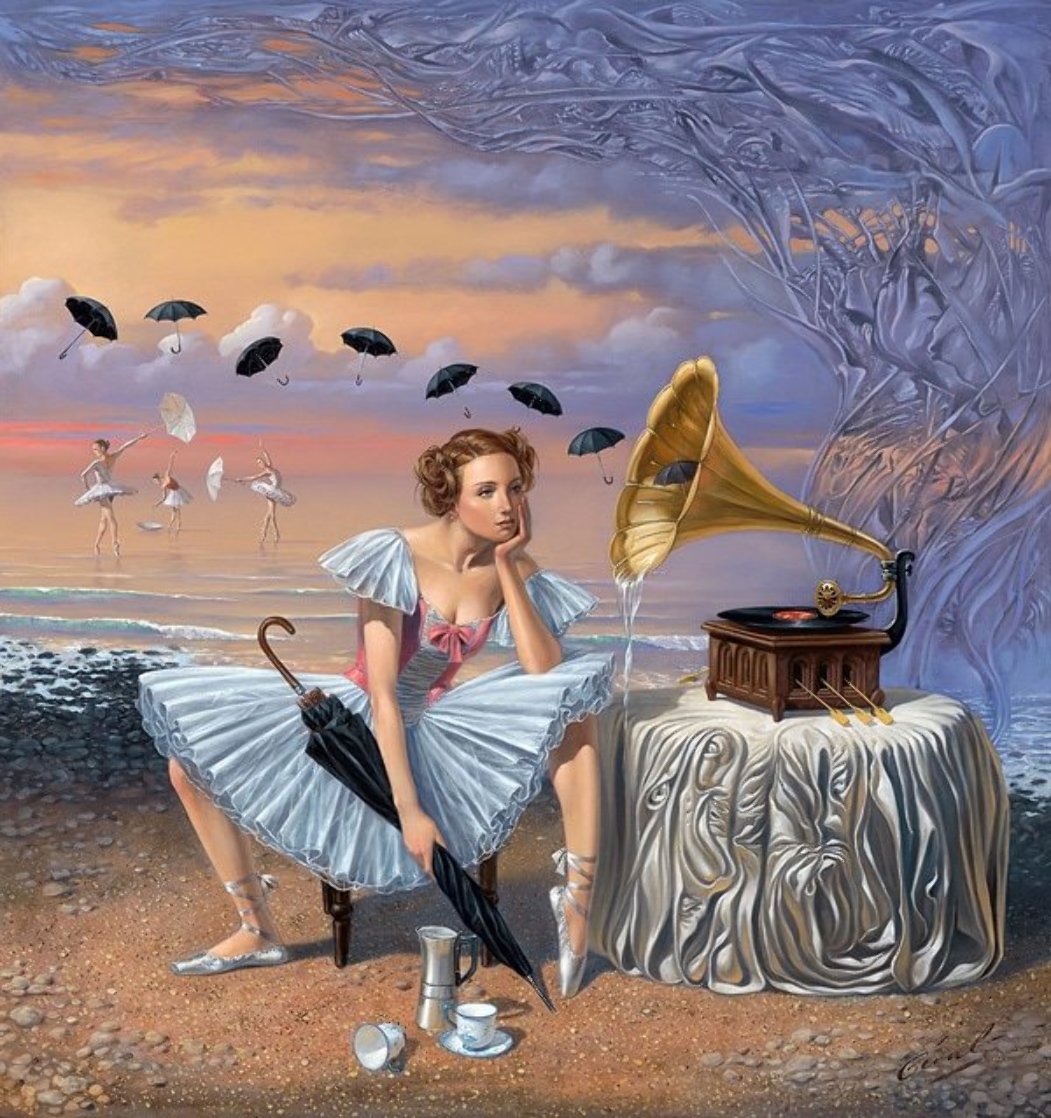 Melody of Rain 2016 Limited Edition Print by Michael Cheval Melody of Rain 2016 Limited Edition Print by Michael Cheval