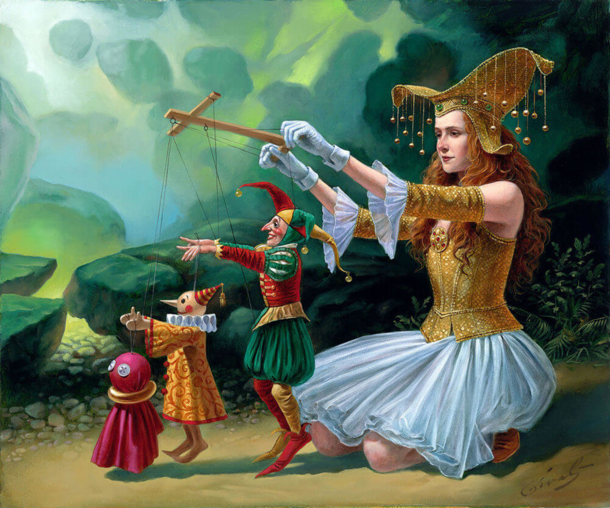 Evolution 2015 Limited Edition Print by Michael Cheval Evolution 2015 Limited Edition Print by Michael Cheval