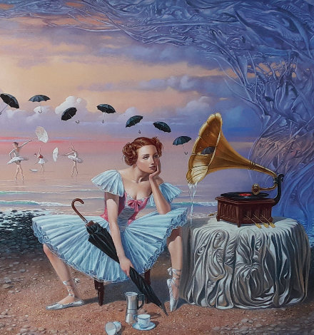 Melody of Rain 2015 Limited Edition Print - Michael Cheval