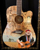 Willie Nelson Guitar 2019 41 in - Huge Other by Michael Cheval - 1