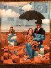 Lullaby of Uncle Magritte 2016 - Huge - See Salvador Dali Limited Edition Print by Michael Cheval - 2 Lullaby of Uncle Magritte 2016 - Huge - See Salvador Dali Limited Edition Print by Michael Cheval - 2