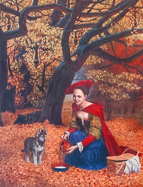 Flippant Benevolence 2917 Limited Edition Print by Michael Cheval