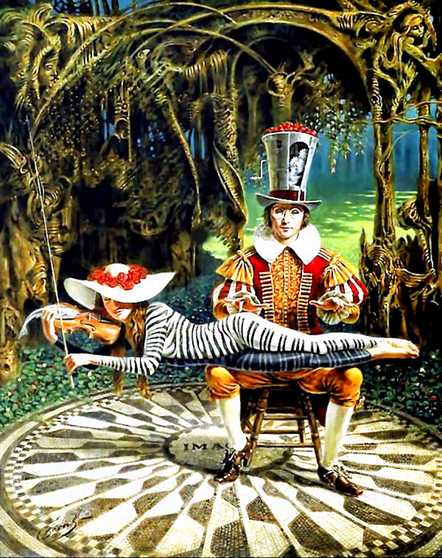 Imagine II Ver II Limited Edition Print by Michael Cheval