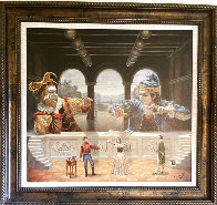 Art of Diplomacy 2017 - Huge Limited Edition Print by Michael Cheval - 1