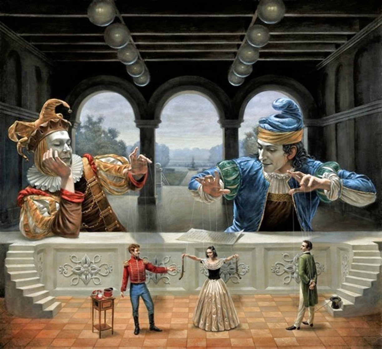 Art of Diplomacy 2017 - Huge Limited Edition Print by Michael Cheval