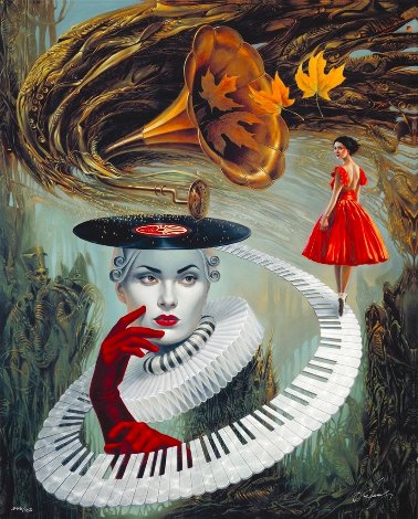 Sounding Silence 2017 Limited Edition Print - Michael Cheval