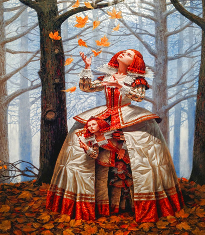 Enigma Limited Edition Print - Michael Cheval