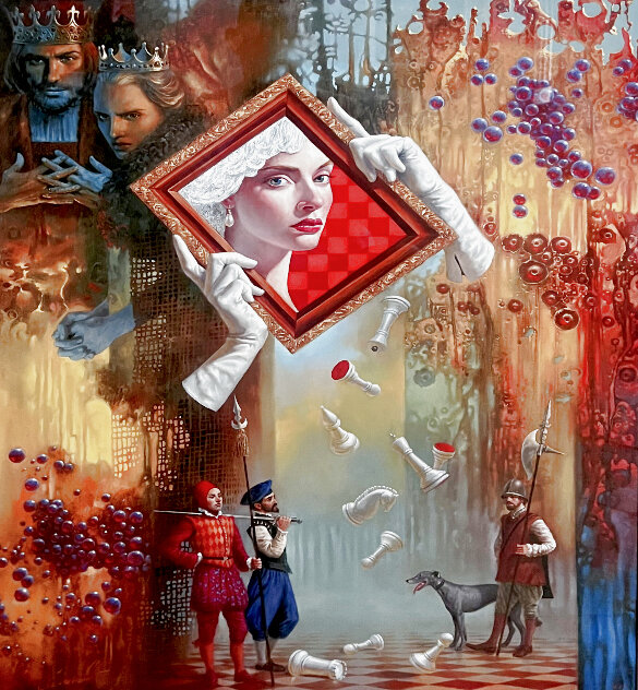 Game Changer AP 2021 - Huge Limited Edition Print by Michael Cheval