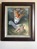 Midsummer Chirr - Framed Giclee on Canvas - Huge Limited Edition Print by Michael Cheval - 1 Midsummer Chirr - Framed Giclee on Canvas - Huge Limited Edition Print by Michael Cheval - 1