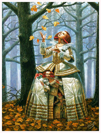 Enigma of Generations HC - Huge Limited Edition Print - Michael Cheval