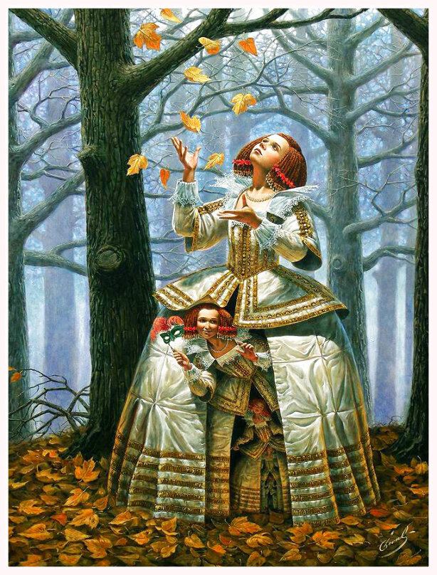 Gilles Sacksick、printemps、希少高級画集画、新品額装付 Gilles Sacksick、printemps、希少高級画集画、新品額装付