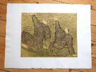 Two Boys on a Raft TP 1982 Limited Edition Print by Sandro Chia - 3 Two Boys on a Raft TP 1982 Limited Edition Print by Sandro Chia - 3