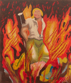 Dionysis Dinner Limited Edition Print - Sandro Chia Dionysis Dinner Limited Edition Print - Sandro Chia
