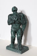 Angel With Heart Bronze Sculpture 22 in Sculpture by Sandro Chia - 0