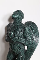 Angel With Heart Bronze Sculpture 22 in Sculpture by Sandro Chia - 4
