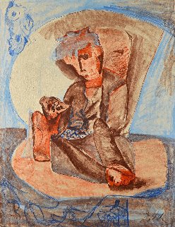 Untitled Lithograph Limited Edition Print - Sandro Chia Untitled Lithograph Limited Edition Print - Sandro Chia