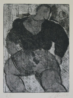 Untitled Lithograph 1987 Limited Edition Print - Sandro Chia
