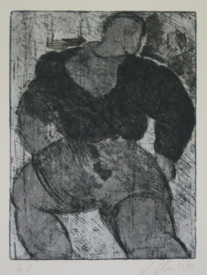 Untitled Lithograph 1987 Limited Edition Print by Sandro Chia Untitled Lithograph 1987 Limited Edition Print by Sandro Chia