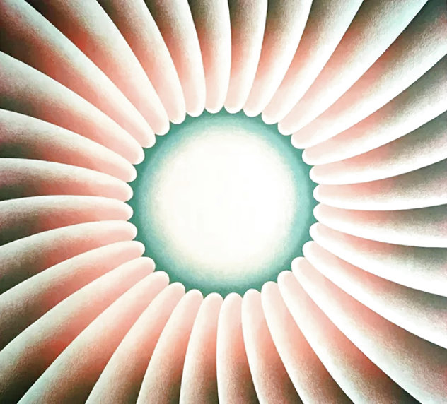 Through the Flower 1991 - Huge Limited Edition Print by Judy Chicago