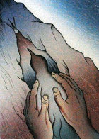 Voices from Song of Songs: My Dove in the Cleft of the Rocks 1999 Limited Edition Print by Judy Chicago - 0