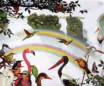 Victoria Falls 1990 Limited Edition Print - Charles Bragg (Chick Bragg) Victoria Falls 1990 Limited Edition Print - Charles Bragg (Chick Bragg)