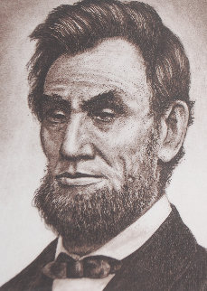 Abraham Lincoln 1985 Limited Edition Print - Charles Bragg (Chick Bragg) Abraham Lincoln 1985 Limited Edition Print - Charles Bragg (Chick Bragg)