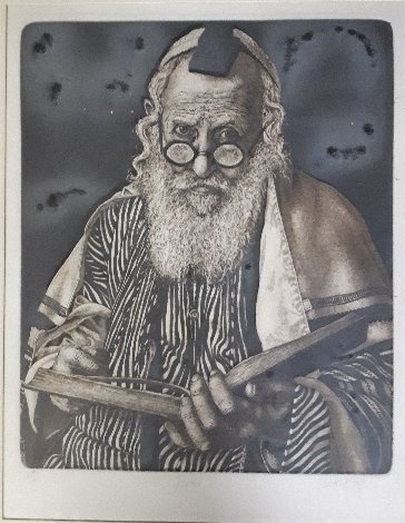 Rabbi Limited Edition Print - Charles Bragg (Chick Bragg)