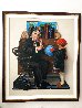 Doctor and Doll (After Rockwell's) 2016 41x35 - Huge Original Painting by Charles Bragg (Chick Bragg) - 1