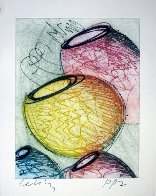 Four Vertical Baskets PP 1999 Limited Edition Print by Dale Chihuly - 1 Four Vertical Baskets PP 1999 Limited Edition Print by Dale Chihuly - 1