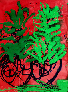 Hawaii Drawing 46x34 Original Painting - Dale Chihuly Hawaii Drawing 46x34 Original Painting - Dale Chihuly
