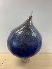 Cascade Blue Onion Glass Sculpture 1999 30 in Sculpture by Dale Chihuly - 2