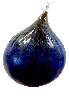 Cascade Blue Onion Glass Sculpture 1999 30 in Sculpture by Dale Chihuly - 0