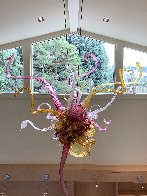 Untitled Glass Chandelier Sculpture 96 in Huge  Sculpture by Dale Chihuly - 9