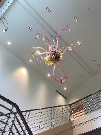 Untitled Glass Chandelier Sculpture 96 in Huge  Sculpture by Dale Chihuly - 12