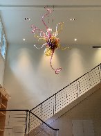 Untitled Glass Chandelier Sculpture 96 in Huge  Sculpture by Dale Chihuly - 13