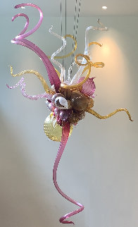 Untitled Glass Chandelier Sculpture 96 in Sculpture - Dale Chihuly Untitled Glass Chandelier Sculpture 96 in Sculpture - Dale Chihuly