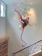 Untitled Glass Chandelier Sculpture 96 in Huge  Sculpture by Dale Chihuly - 8