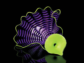 Violet Persian Pair Glass Sculpture 2012 12 in Sculpture - Dale Chihuly Violet Persian Pair Glass Sculpture 2012 12 in Sculpture - Dale Chihuly