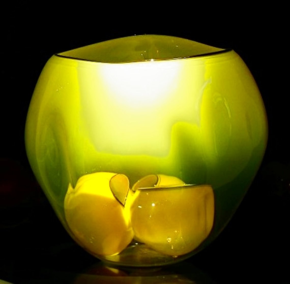 Yellow Basket Set 1994 21 in Sculpture by Dale Chihuly Yellow Basket Set 1994 21 in Sculpture by Dale Chihuly