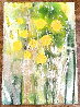 Untitled (Doppio Ikebana) 1998 82x29 - Huge Mural Sized Original Painting by Dale Chihuly - 2 Untitled (Doppio Ikebana) 1998 82x29 - Huge Mural Sized Original Painting by Dale Chihuly - 2