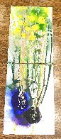 Untitled (Doppio Ikebana) 1998 82x29 - Huge Mural Sized Original Painting by Dale Chihuly - 1