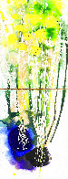 Untitled (Doppio Ikebana) 1998 82x29 - Huge Mural Sized Original Painting by Dale Chihuly - 0 Untitled (Doppio Ikebana) 1998 82x29 - Huge Mural Sized Original Painting by Dale Chihuly - 0