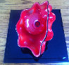 Chinese Red Seaform Unique Pair Glass Sculpture, 2 Piece Set 1995 Sculpture by Dale Chihuly - 0 Chinese Red Seaform Unique Pair Glass Sculpture, 2 Piece Set 1995 Sculpture by Dale Chihuly - 0