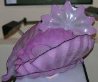 Pink Seaform 7 Pc Glass Nest Sculpture Set 1995 22 in Sculpture by Dale Chihuly - 1
