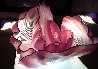 Pink Seaform 7 Pc Glass Nest Sculpture Set 1995 22 in Sculpture by Dale Chihuly - 9