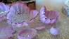 Pink Seaform 7 Pc Glass Nest Sculpture Set 1995 22 in Sculpture by Dale Chihuly - 3